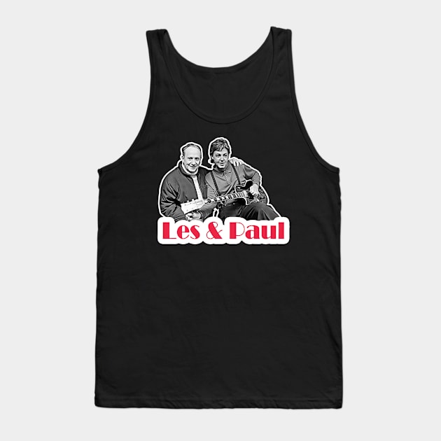 Les & Paul! Tank Top by RetroZest